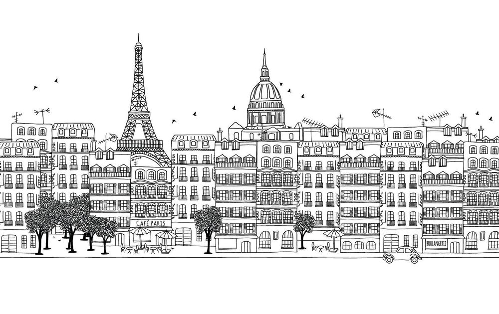 Wallpaper - Wallpaper No. 173 - Paris - WELLPAPERS