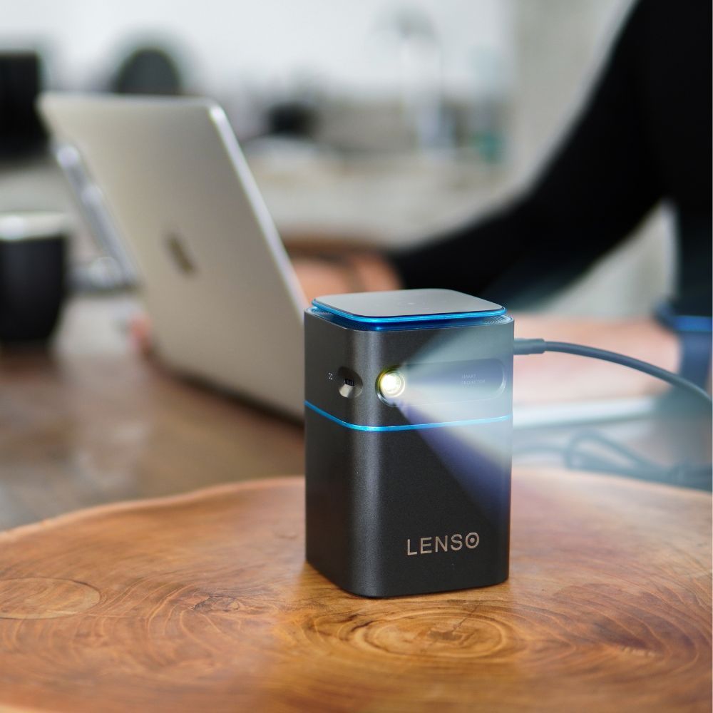 Other office supplies - Lenso See - 4K Portable HD Mini Video Projector - OUI SMART