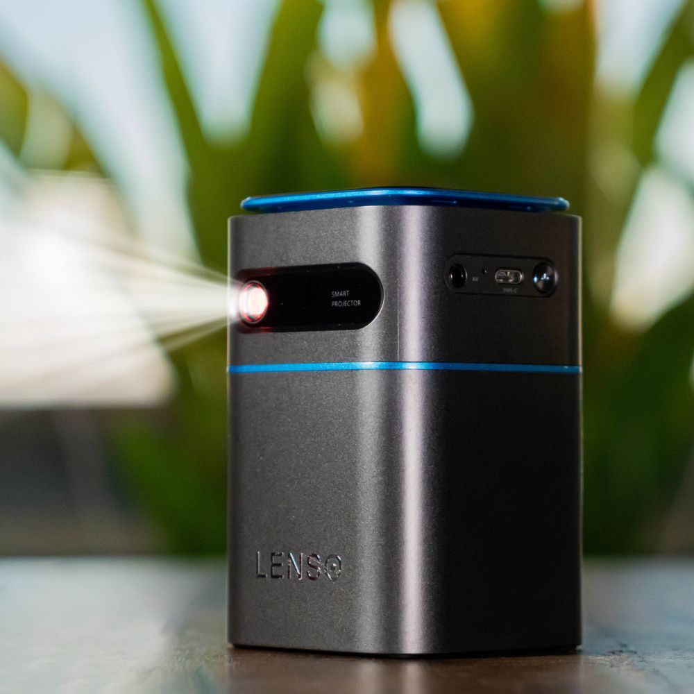 Other office supplies - Lenso See - 4K Portable HD Mini Video Projector - OUI SMART