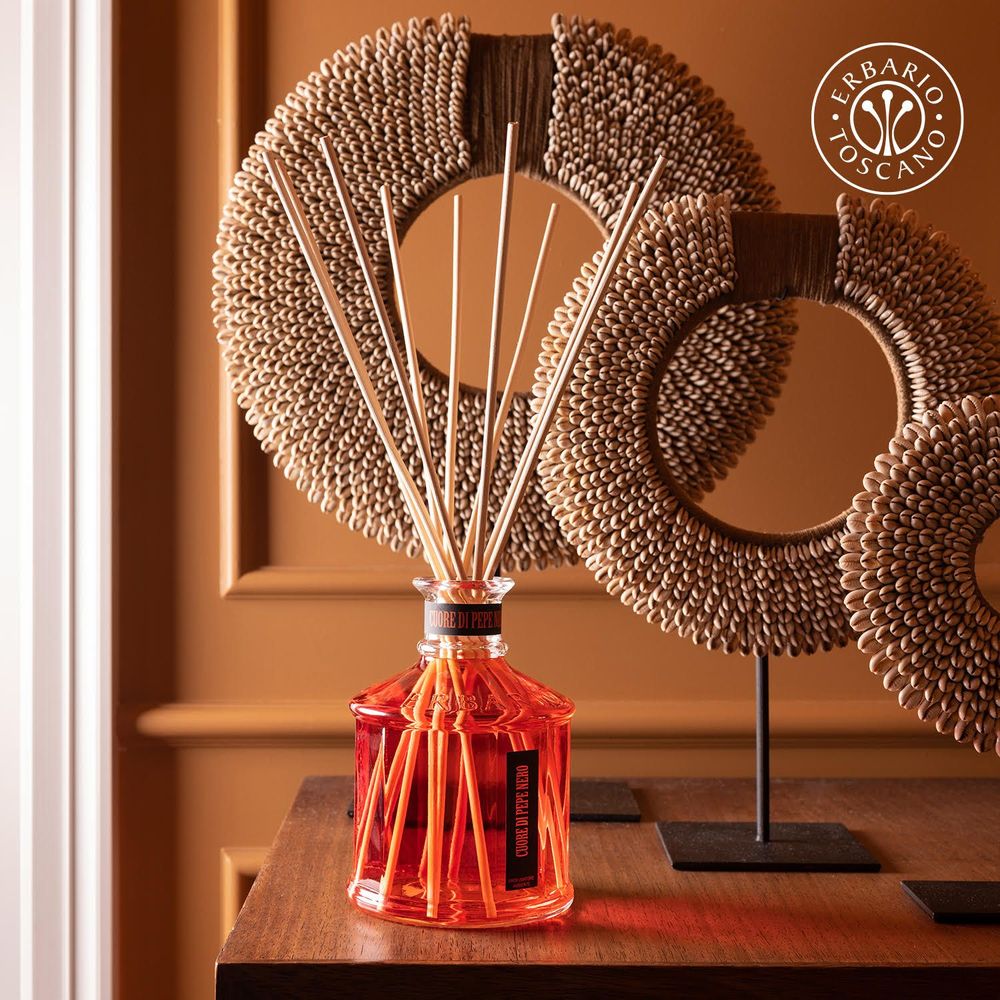 Home fragrances - CUORE DI PEPE NERO HOME FRAGRANCE DIFFUSER - ERBARIO TOSCANO