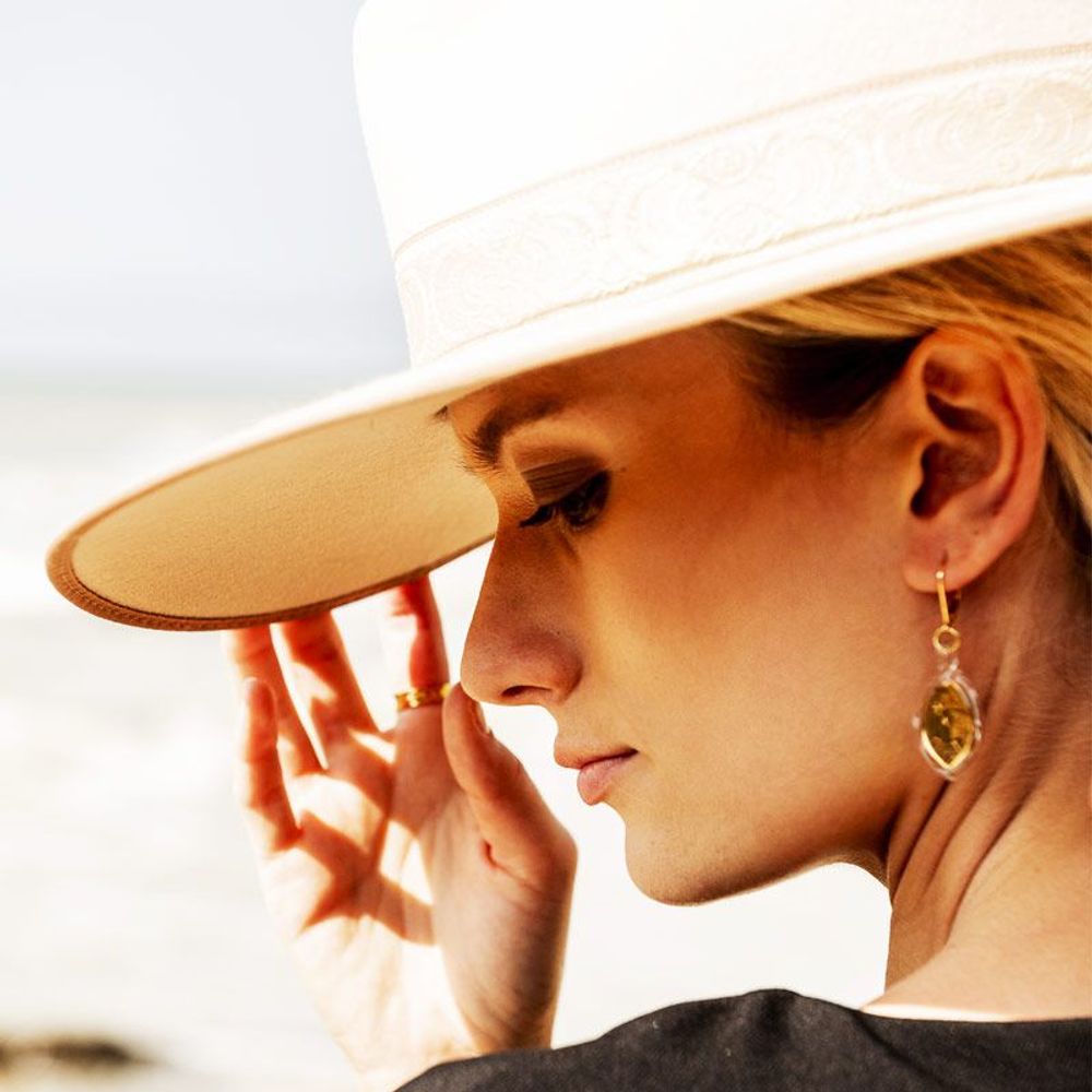 Loungewear - Mirage earrings - Glass - MILODINA