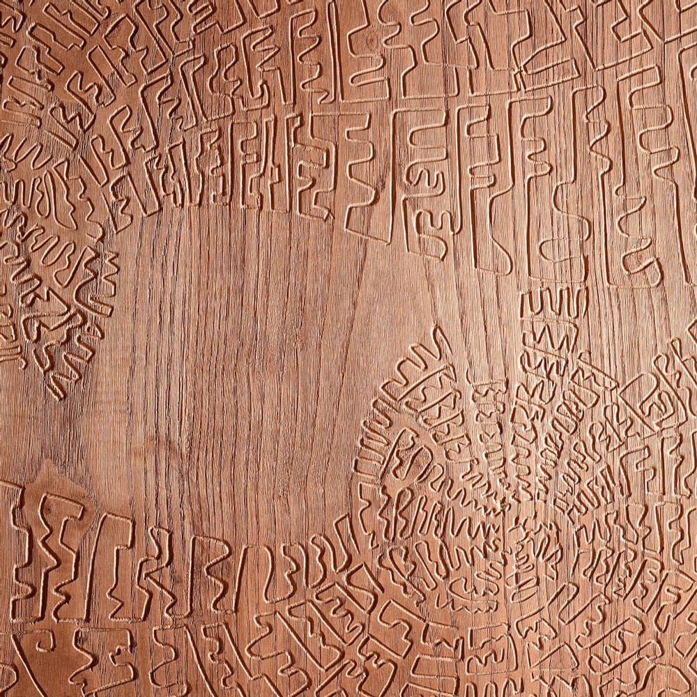 Other wall decoration - Decorative panel in low relief: GEOGLYPHE I - NILS ORM