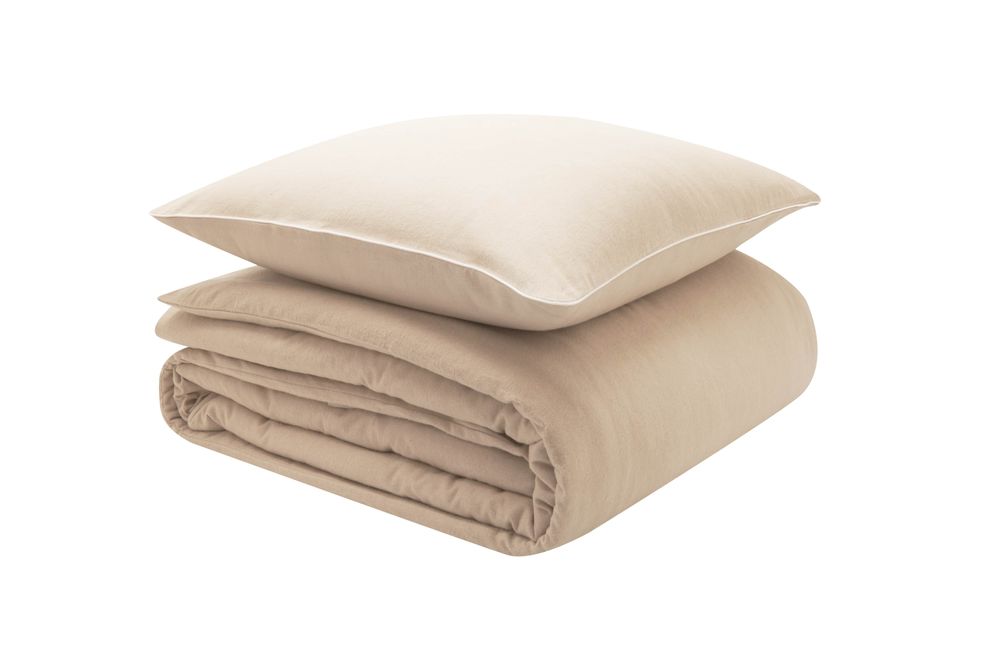 Bed linens - Frisson Sesame - Flannel Duvet Set - ESSIX