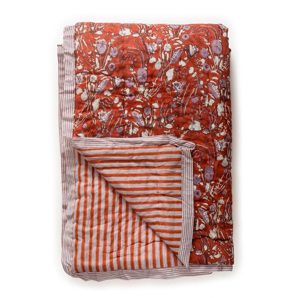 Plaids - Quilt cosmique - LE MONDE SAUVAGE BEATRICE LAVAL