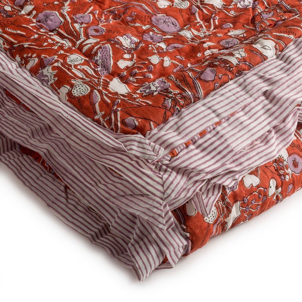 Plaids - Quilt cosmique - LE MONDE SAUVAGE BEATRICE LAVAL