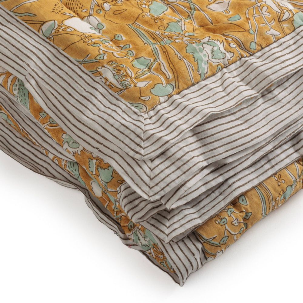 Plaids - Quilt cosmique - LE MONDE SAUVAGE BEATRICE LAVAL