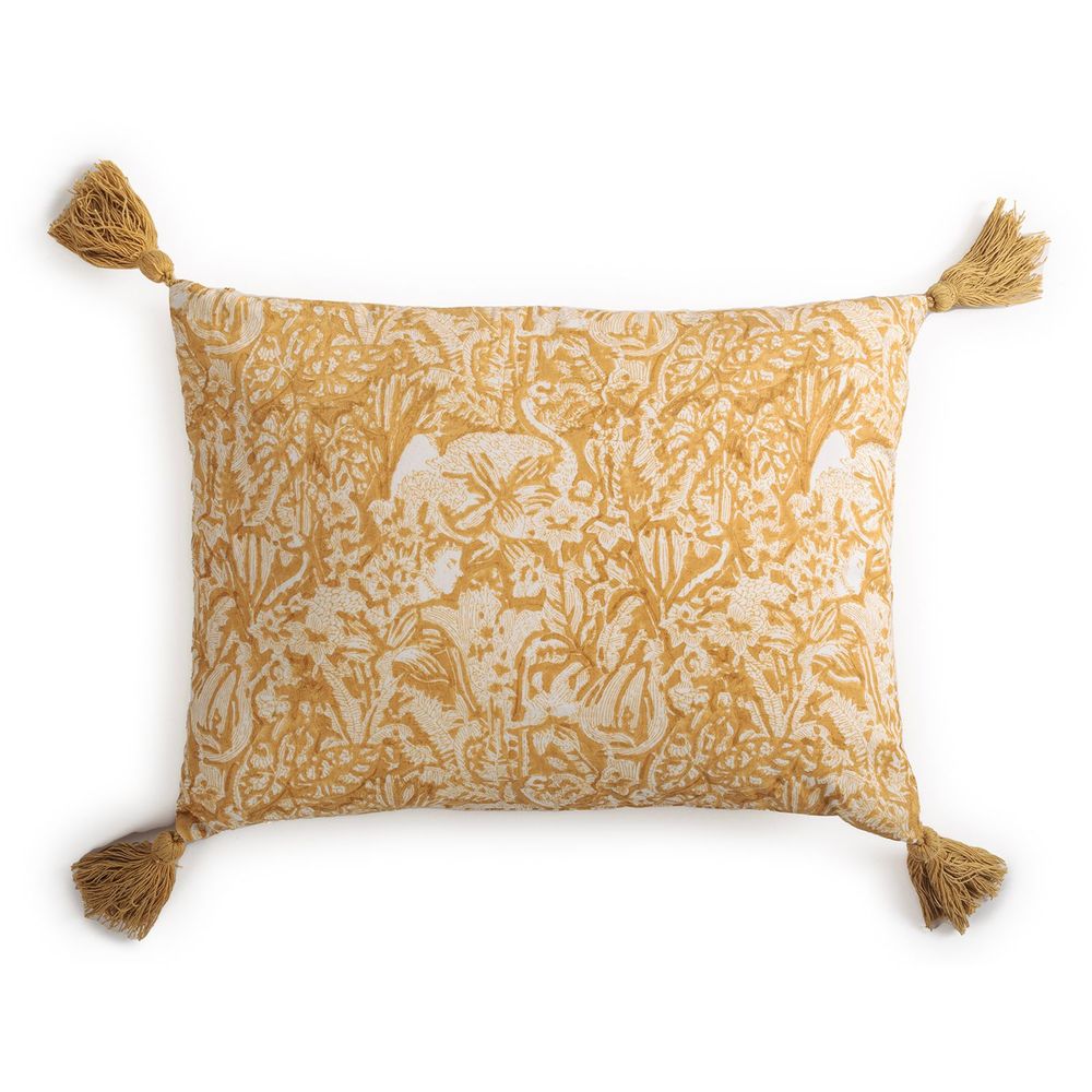 Fabric cushions - Cosmic & star cushion - LE MONDE SAUVAGE BEATRICE LAVAL