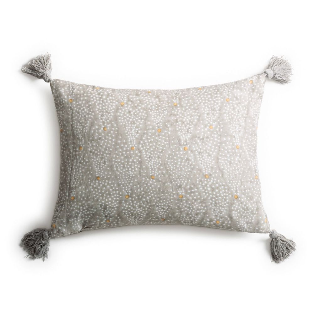Fabric cushions - Cosmic & star cushion - LE MONDE SAUVAGE BEATRICE LAVAL
