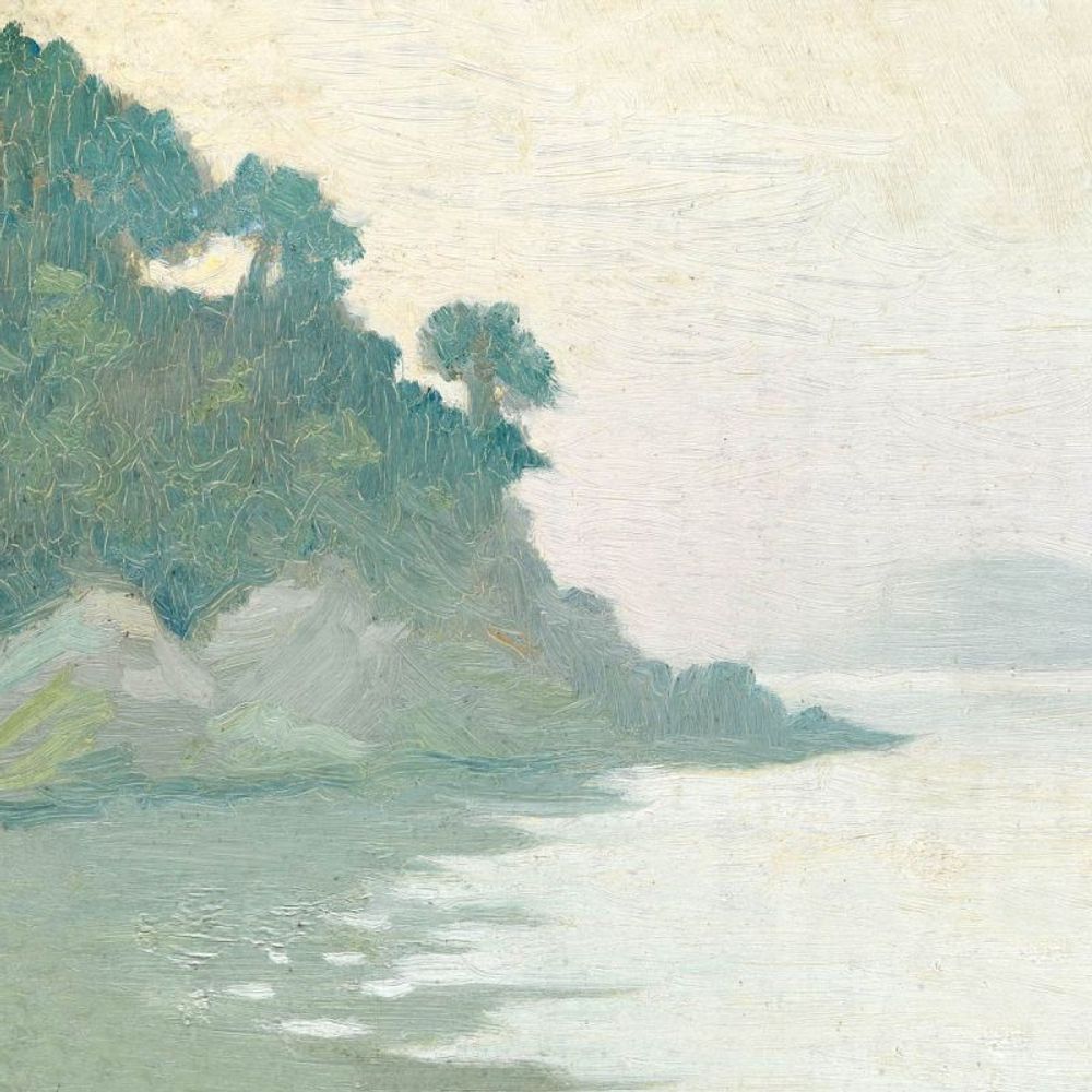 Papiers peints - Papier peint panoramique Lever de Lune - ETOFFE.COM