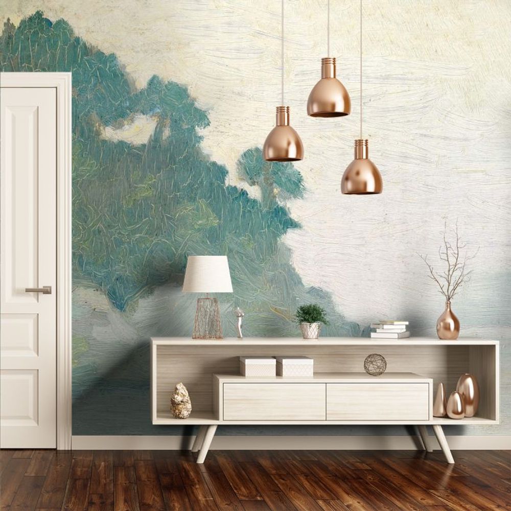 Papiers peints - Papier peint panoramique Lever de Lune - ETOFFE.COM