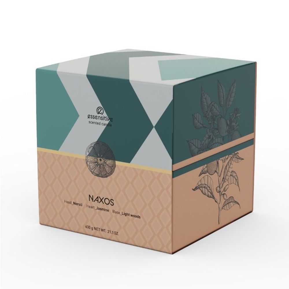 Home fragrances - Naxos Scented Candle L - ESSENSITIVE