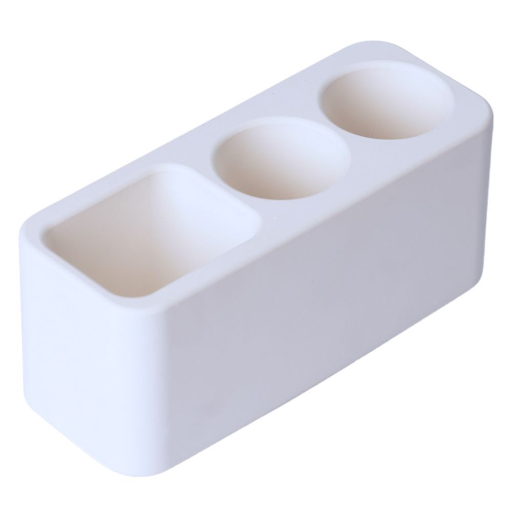 Chambres d'hôtels - Porte brosse à dents en pierre absorbant l'eau anti odeur anti moisissure blanc OLIKA - OSNA