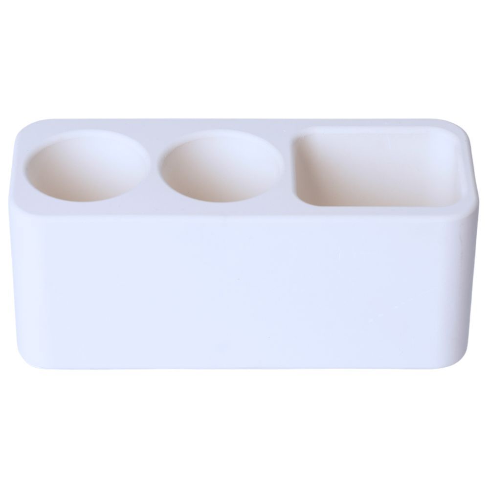 Chambres d'hôtels - Porte brosse à dents en pierre absorbant l'eau anti odeur anti moisissure blanc OLIKA - OSNA