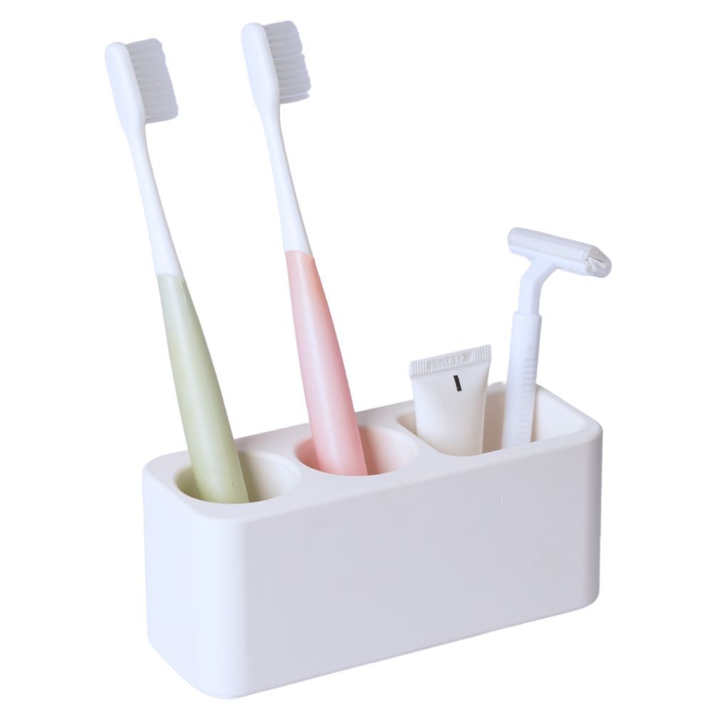 Chambres d'hôtels - Porte brosse à dents en pierre absorbant l'eau anti odeur anti moisissure blanc OLIKA - OSNA