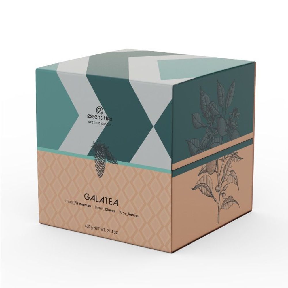 Home fragrances - Galatea Scented Candle L - ESSENSITIVE