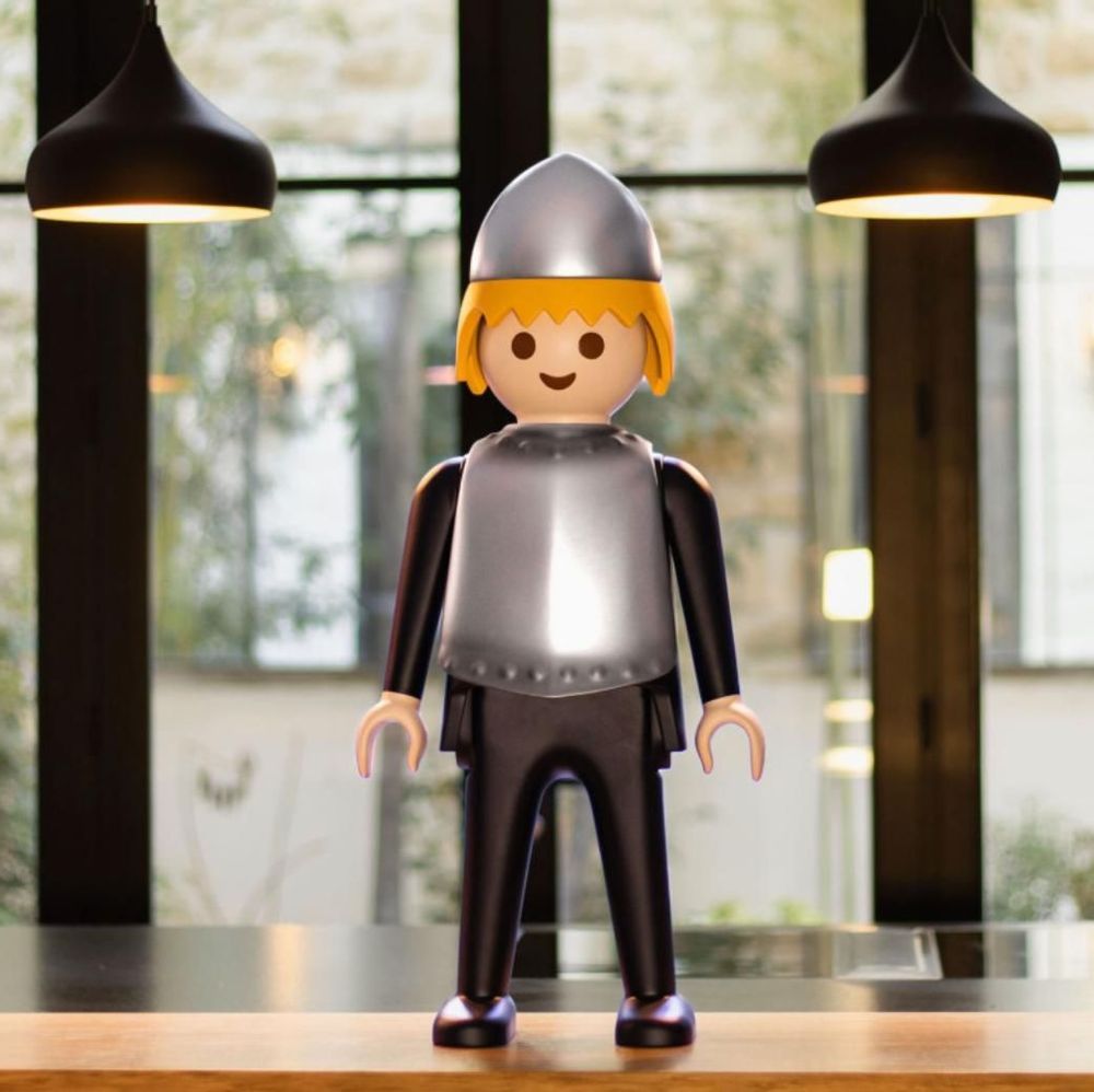 Design objects - PLAYMOBIL THE KNIGHT - MEDIUM 70 CM - LEBLON DELIENNE