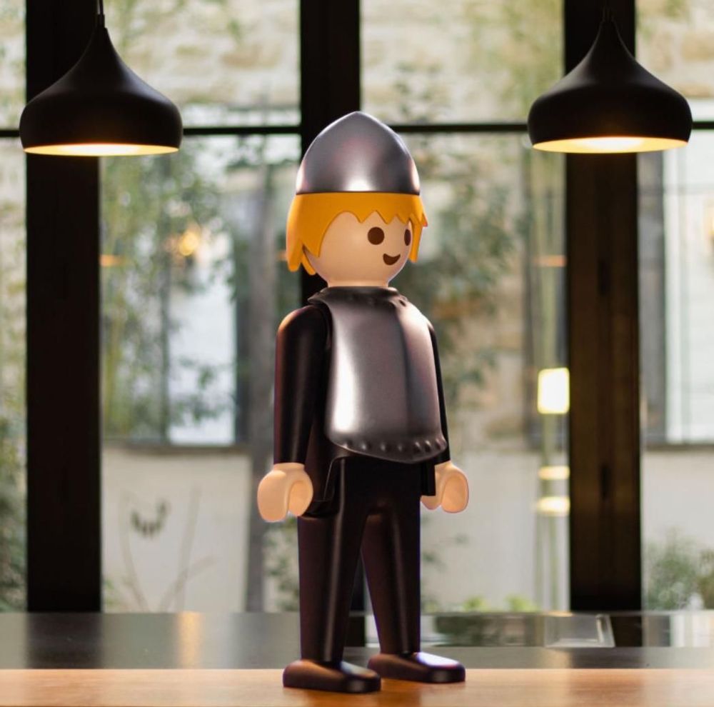 Design objects - PLAYMOBIL THE KNIGHT - MEDIUM 70 CM - LEBLON DELIENNE