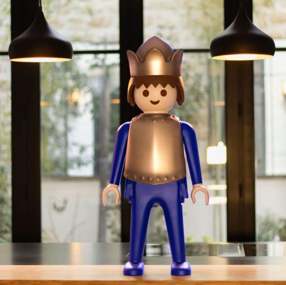 Design objects - PLAYMOBIL THE KING - MEDIUM 70 CM - LEBLON DELIENNE