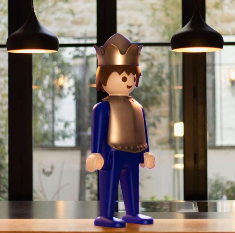 Design objects - PLAYMOBIL THE KING - MEDIUM 70 CM - LEBLON DELIENNE
