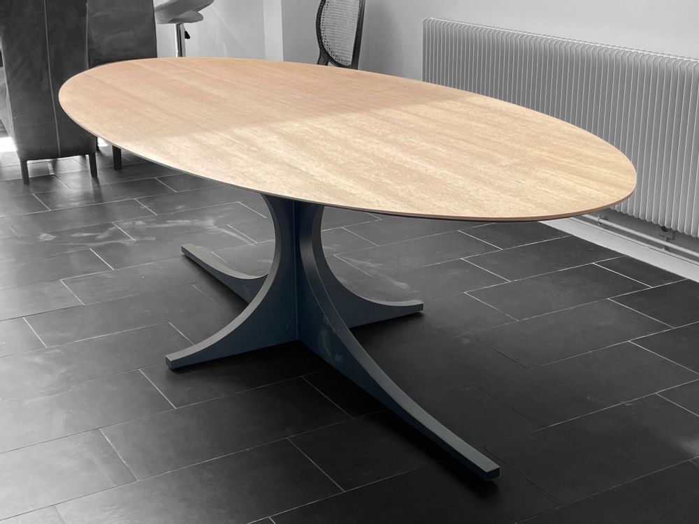 Dining Tables - Dining Table in ceramic with Eleonore Leg - COLOMBUS MANUFACTURE FRANCE