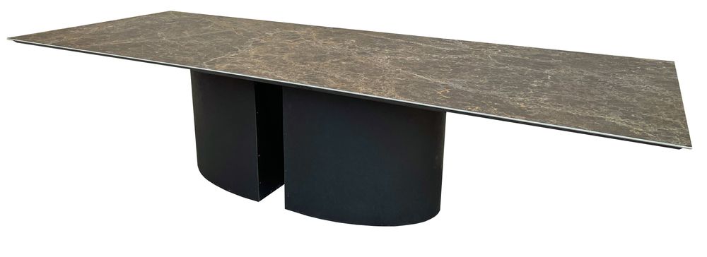 Dining Tables - Dining Table in ceramic with Vendome Leg - COLOMBUS MANUFACTURE FRANCE