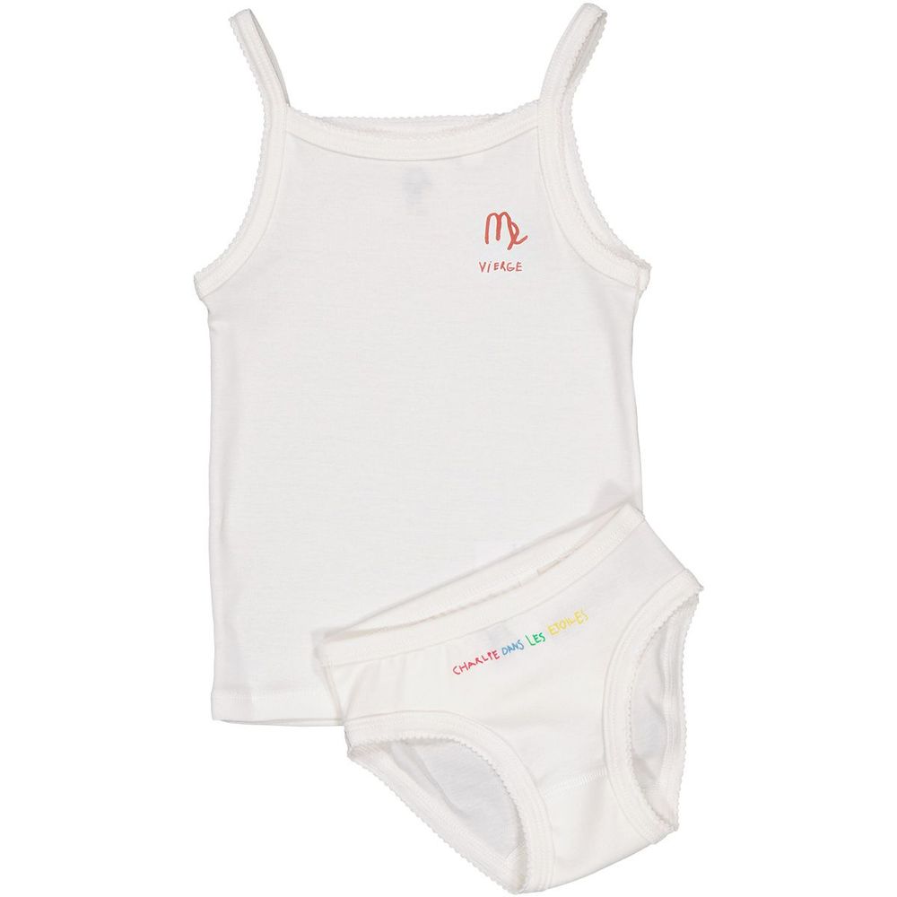 Kids accessories - 2A Virgin Panty Tank Top - CHARLIE DANS LES ETOILES