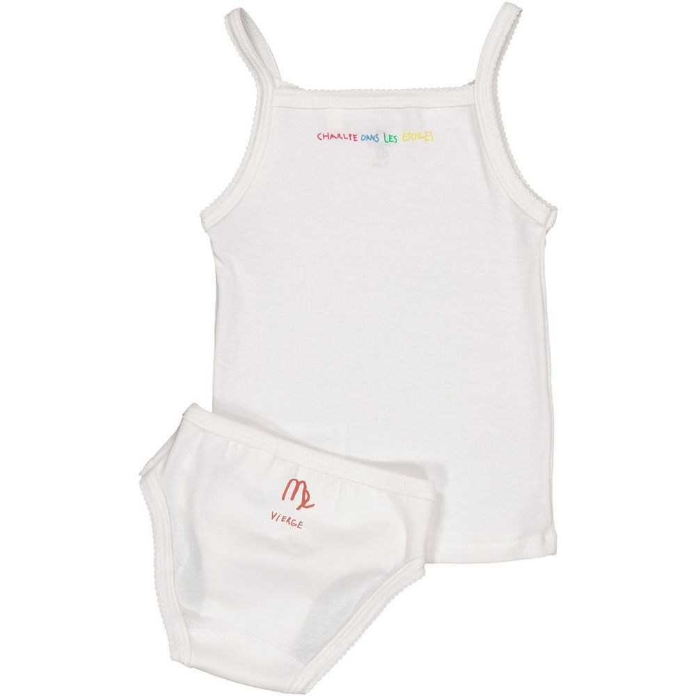 Kids accessories - 2A Virgin Panty Tank Top - CHARLIE DANS LES ETOILES