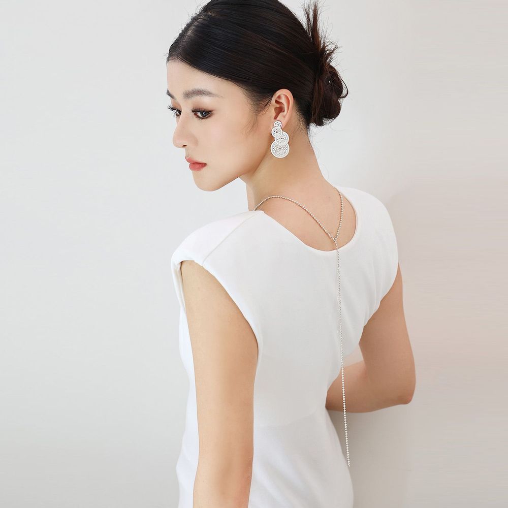Bijoux - Collier Long En Filigrane Tambour De Fortune - WEI YEE INTERNATIONAL LIMITED