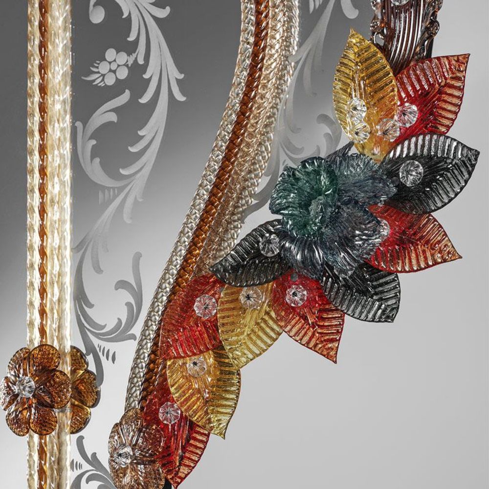 Miroirs - Miroir Vénitien classique coloré - MILODINA