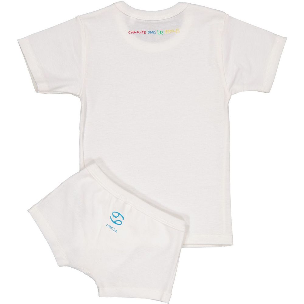 Children's fashion - Cancer 2A Boxer Tee - CHARLIE DANS LES ETOILES