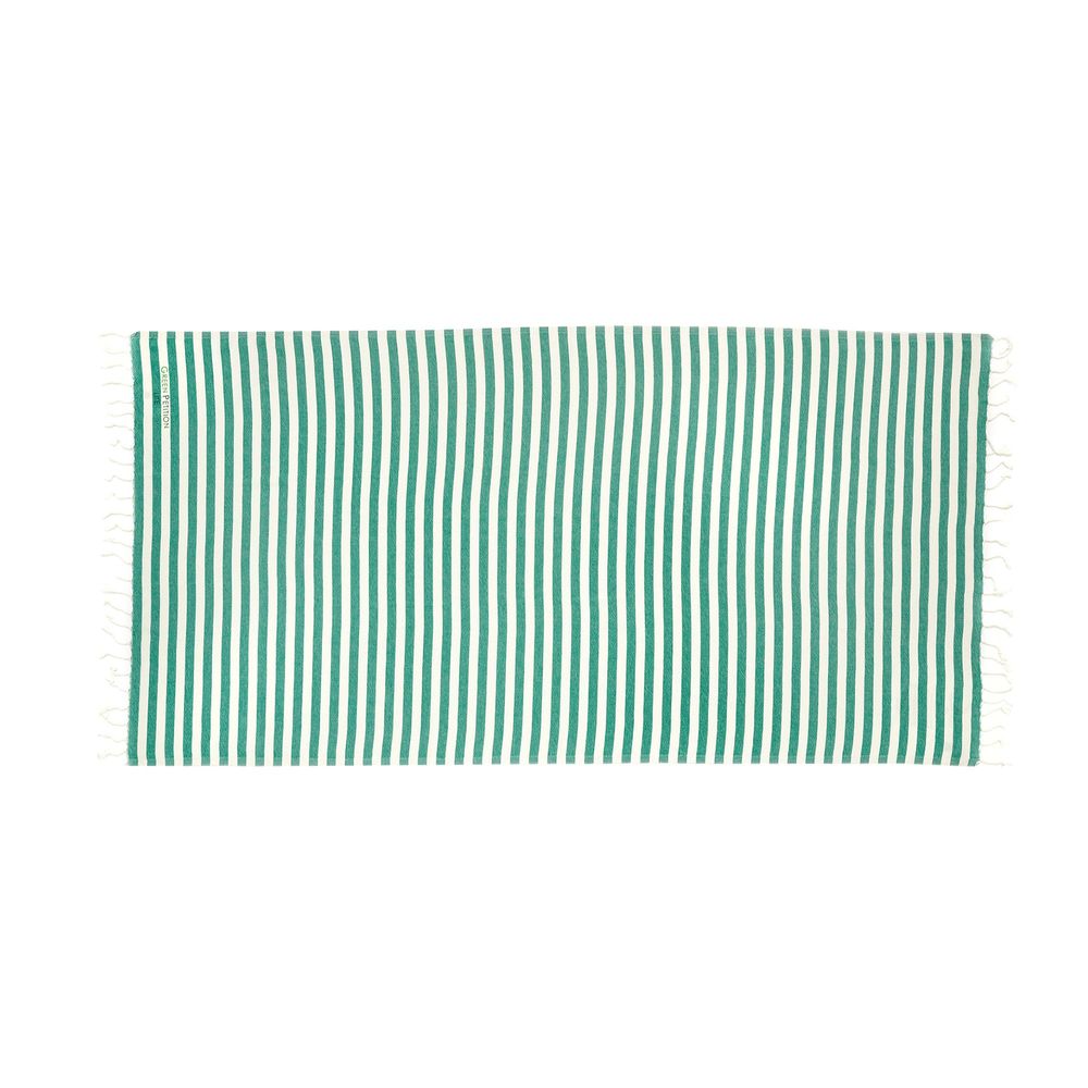 Serviettes de bain - Serviette à fouta Mare Lime 90x180 cm - GREEN PETITION