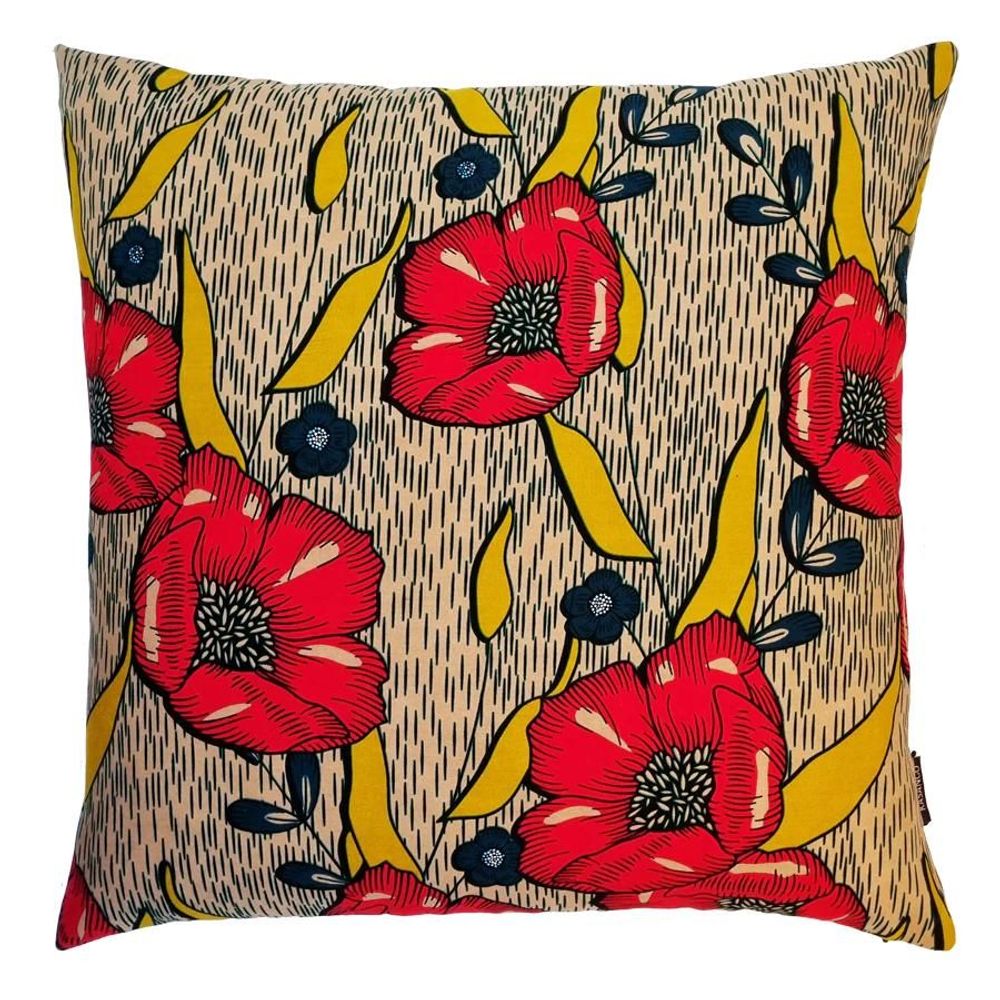 Fabrics - Coquelicots Light - KASANGO