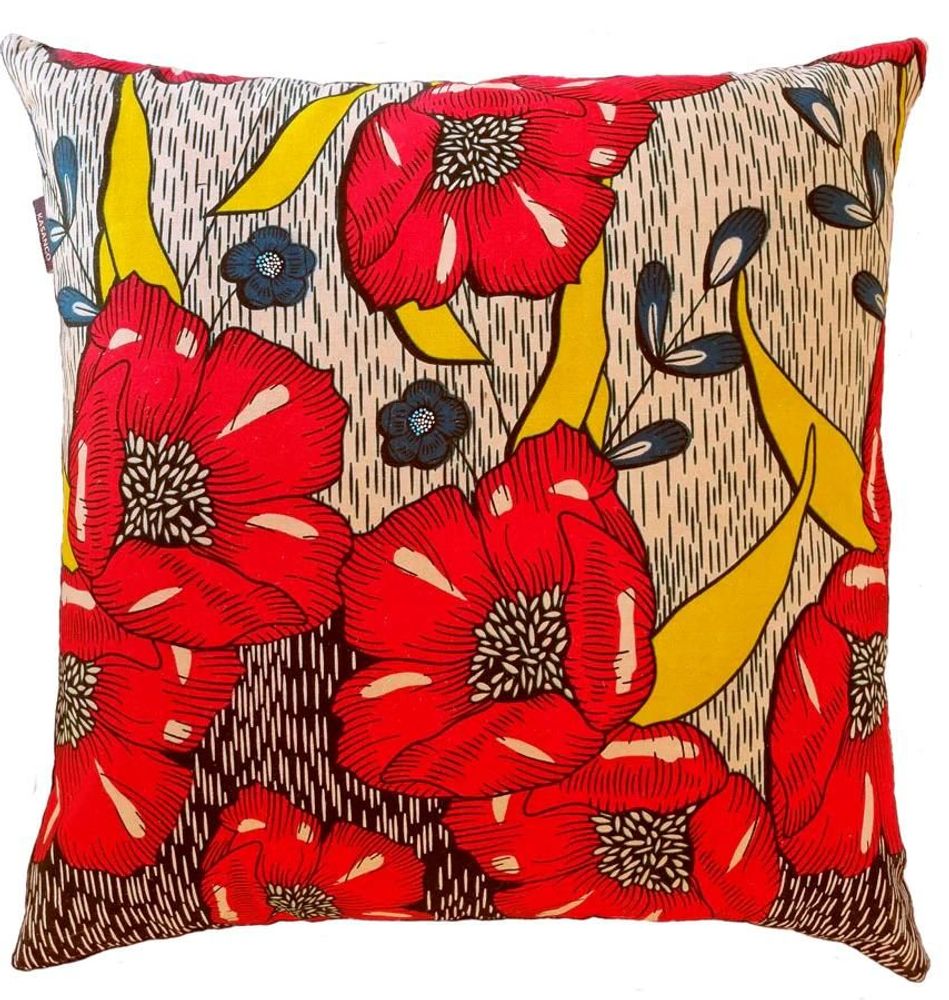 Fabrics - Coquelicots Light - KASANGO