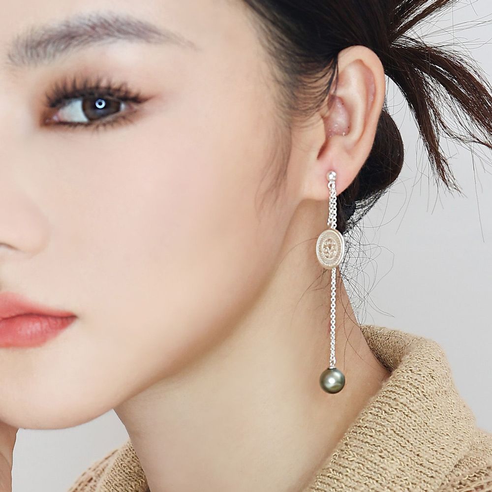 Jewelry - Fortune Drum filigree earrings and beads - WEI YEE INTERNATIONAL LIMITED