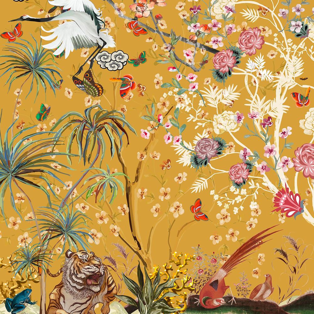 Other wall decoration - Shangri La - Wallpaper - DESIGNMIXER