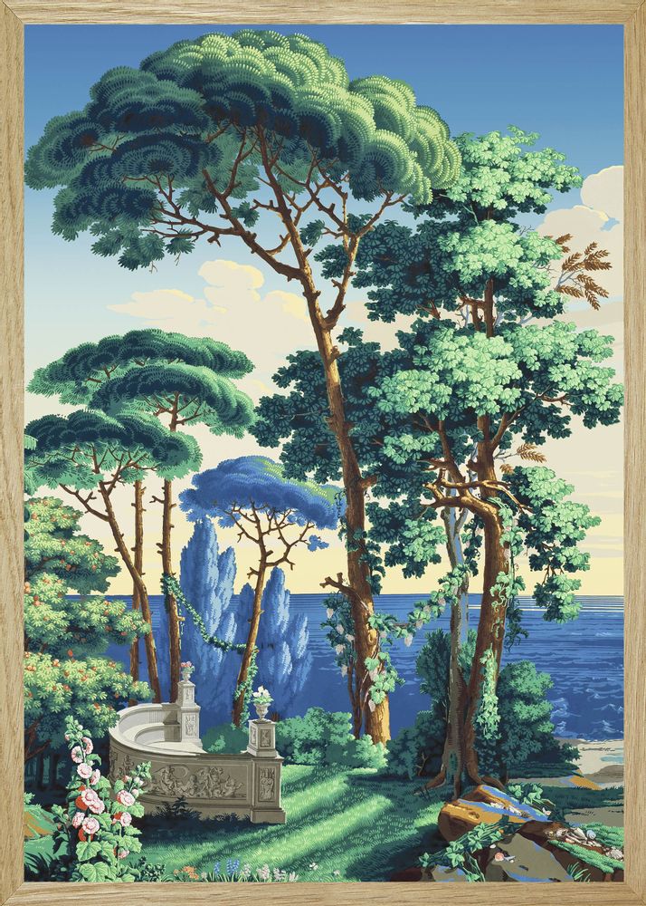 Chambres d'hôtels - Illustration Méditerranée - PARADISIO IMAGINARIUM