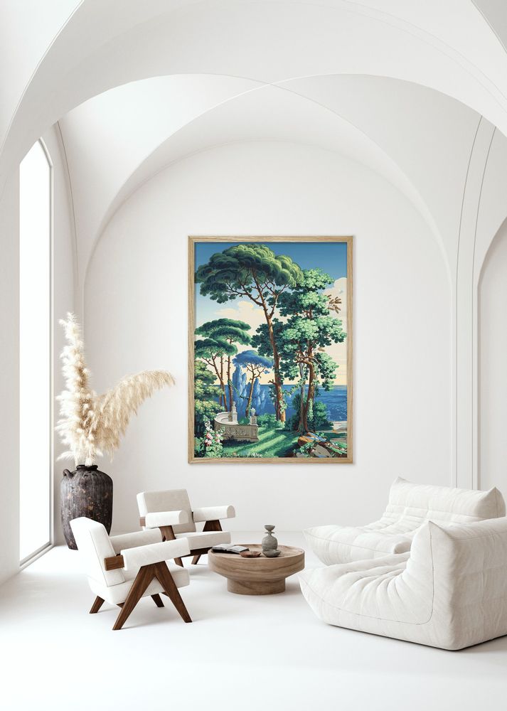 Chambres d'hôtels - Illustration Méditerranée - PARADISIO IMAGINARIUM