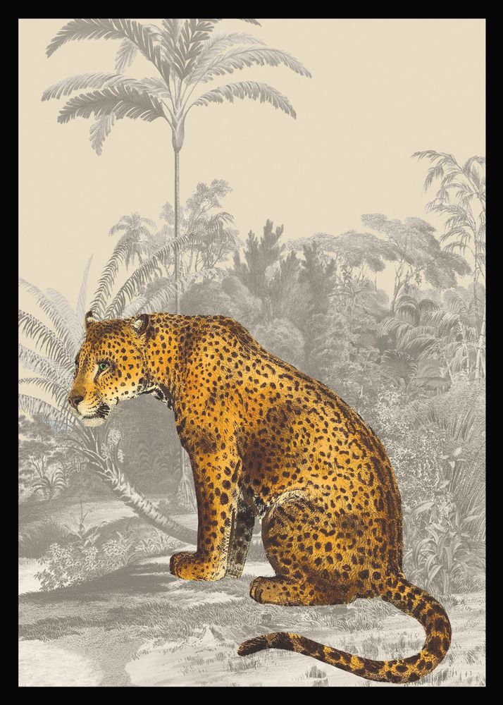 Other wall decoration - Wall art : leopard - PARADISIO IMAGINARIUM
