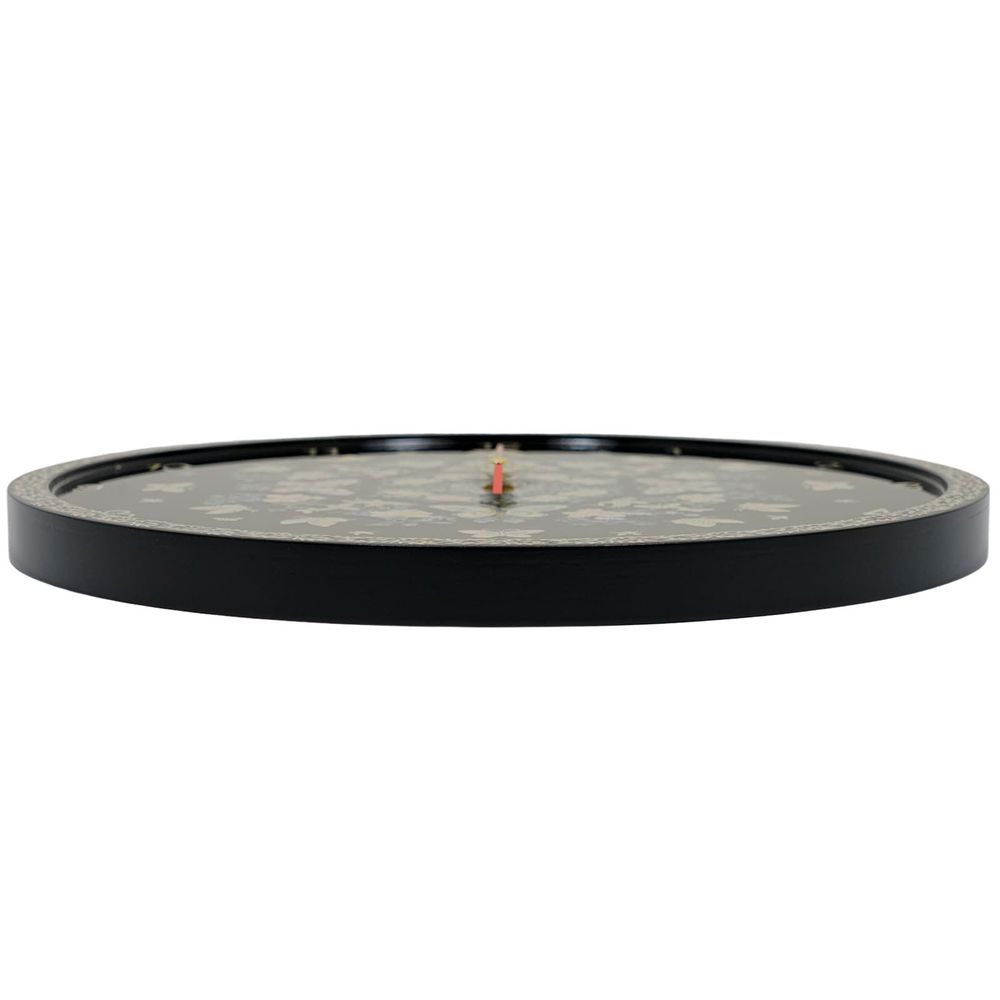 Clocks - Mother of Pearl Wall Clock - FEBRUARY MOUNTAIN