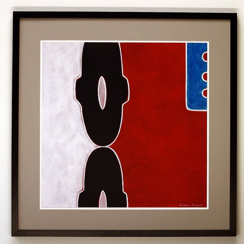 Tableaux - Tableau acrylique sur papier - FOUCHER-POIGNANT