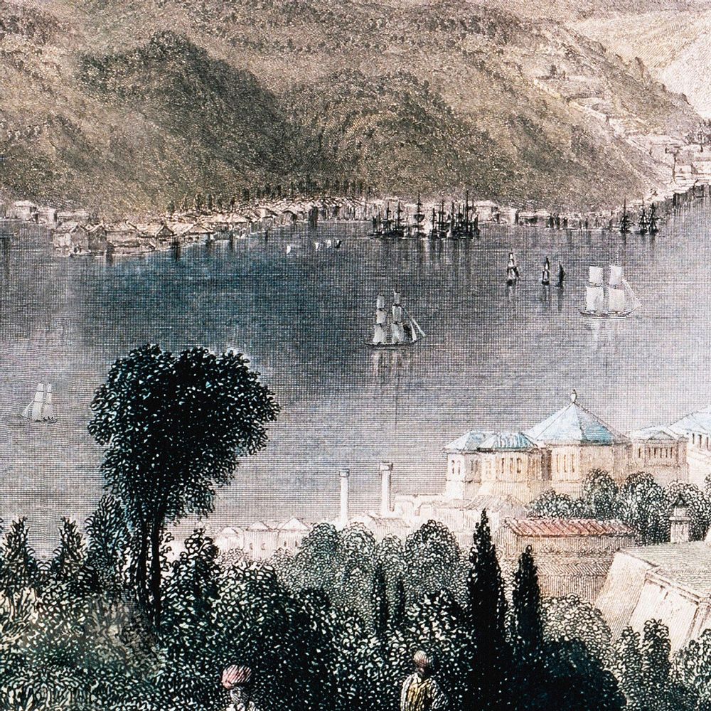 Poster - Bosphorus - Wallpaper - DESIGNMIXER
