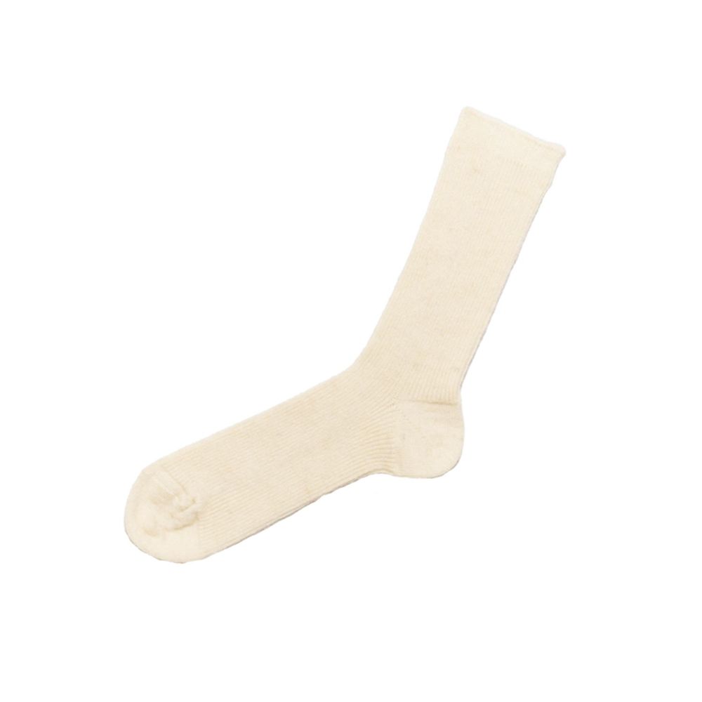Socks - Thule Alpaca Ribbed Socks - NISHIGUCHI KUTSUSHITA