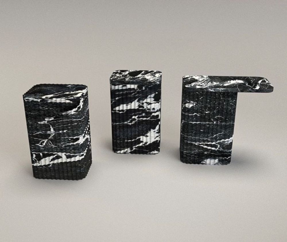 Objets design - Gueridon totem Grand Antique - JEROME W BUGARA