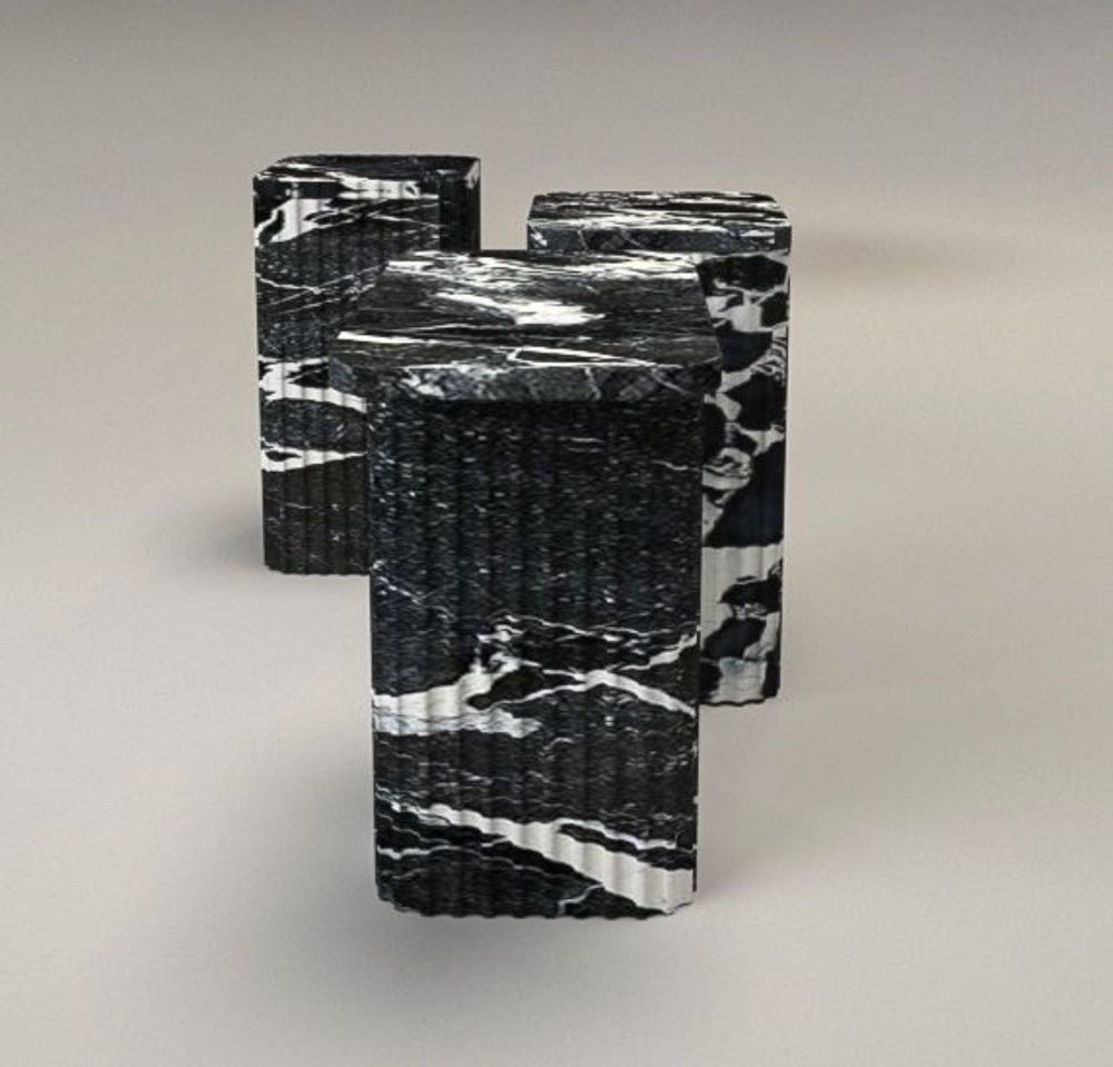 Objets design - Gueridon totem Grand Antique - JEROME W BUGARA