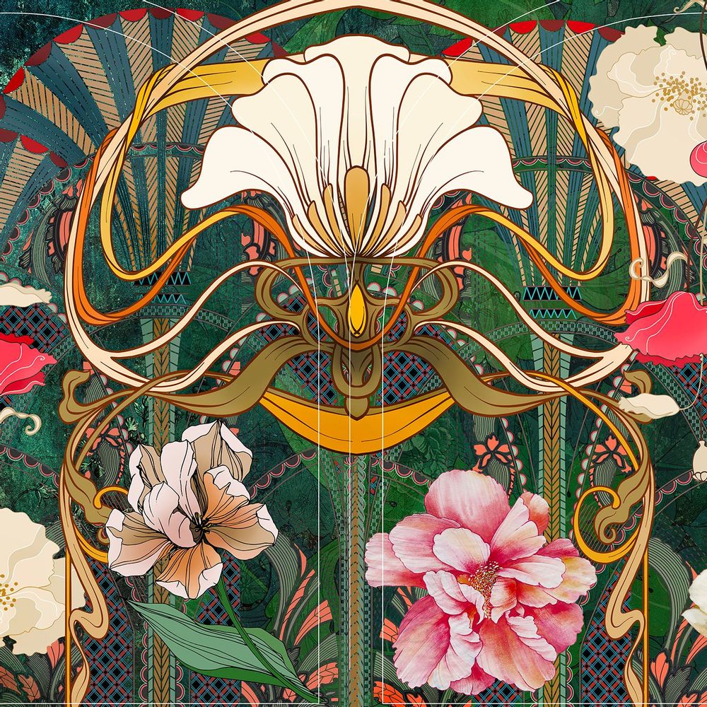 Other wall decoration - Light - Wallpaper - DESIGNMIXER