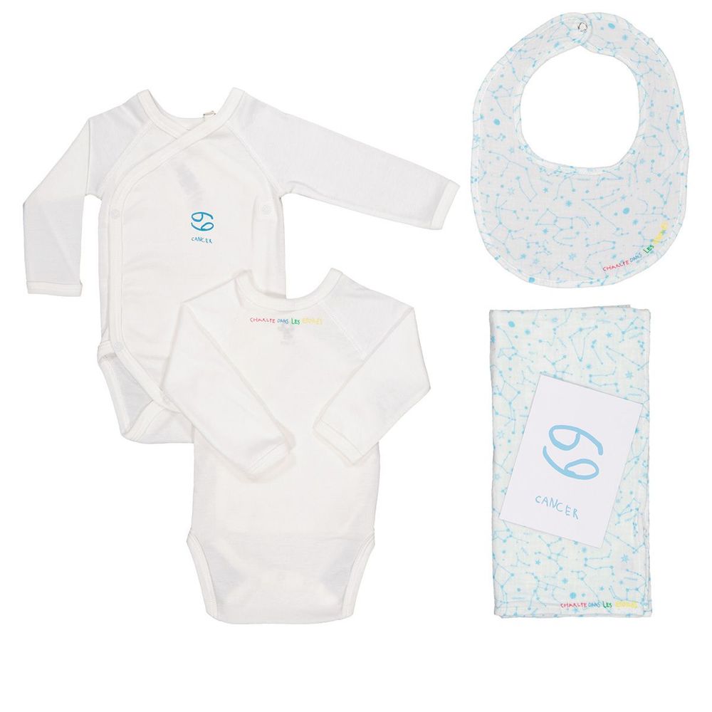 Children's bathtime - Cancer 6M Birth Box - CHARLIE DANS LES ETOILES