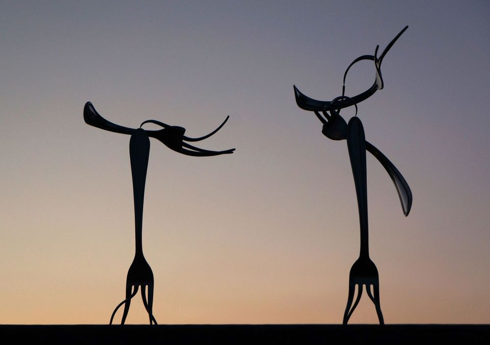 Sculptures, statuettes and miniatures - fork - KEIICHI SAITO BY ARTY ARTY