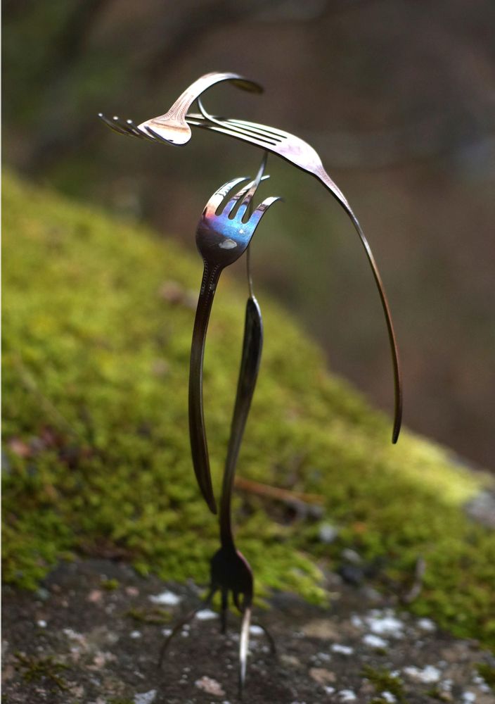 Sculptures, statuettes and miniatures - fork - KEIICHI SAITO BY ARTY ARTY