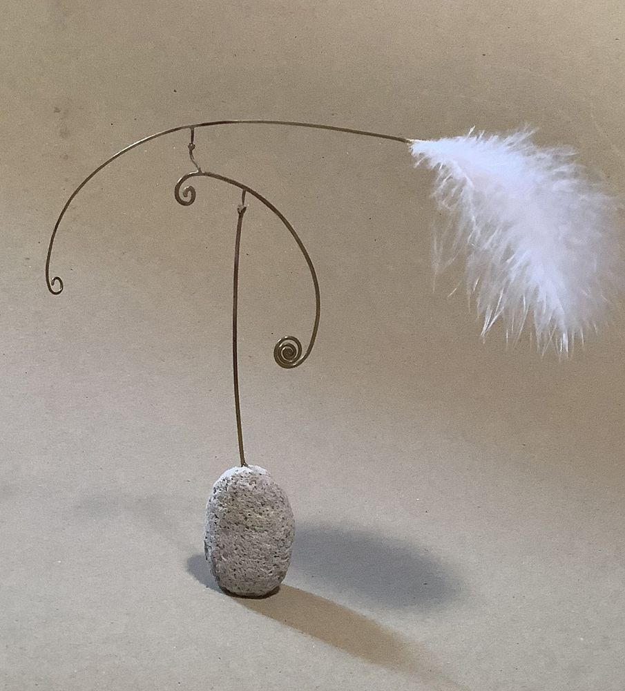 Sculptures, statuettes and miniatures - Stones, Leaves and Feathers - KEIICHI SAITO BY ARTY ARTY