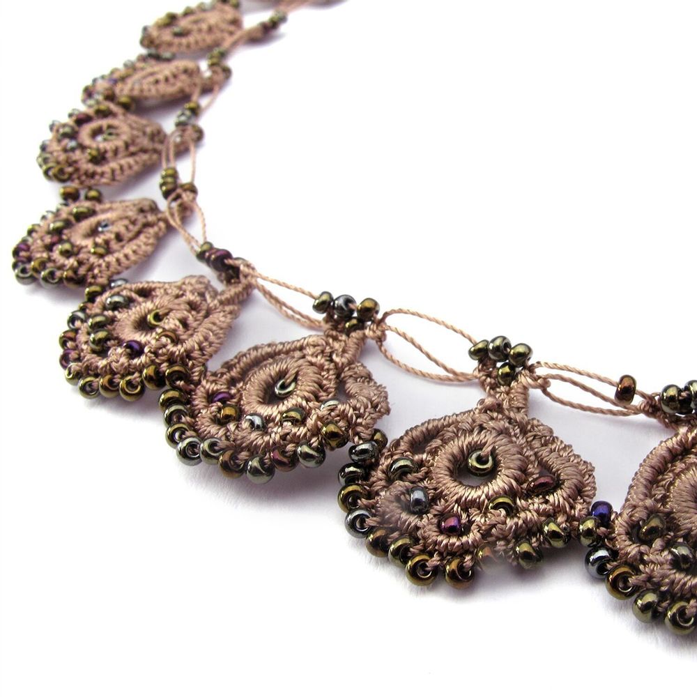 Jewelry - Necklace\" EDA\” — Golden Sand Color - KARAWAN AUTHENTIC
